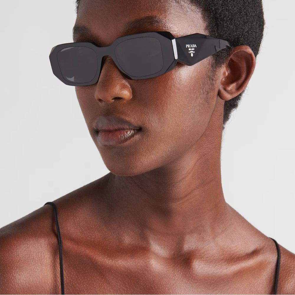 Prada Symbol Sunglasses in black